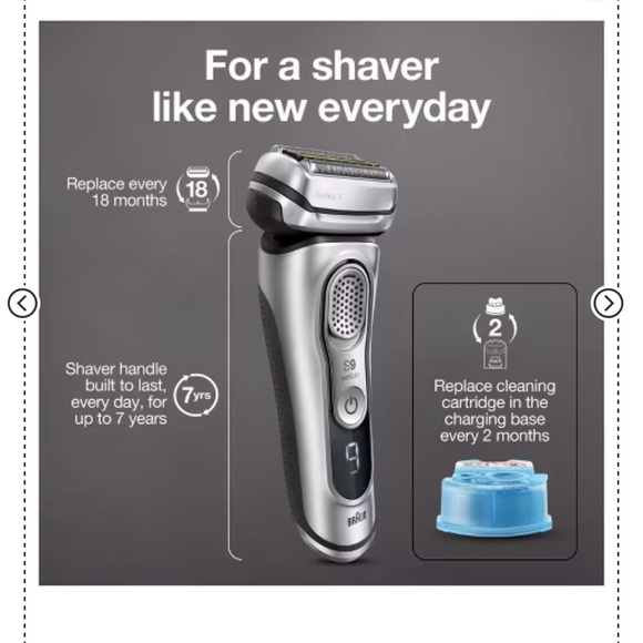 Series 9 Men's Electric Shaver - Silver - Picture 15 of 16